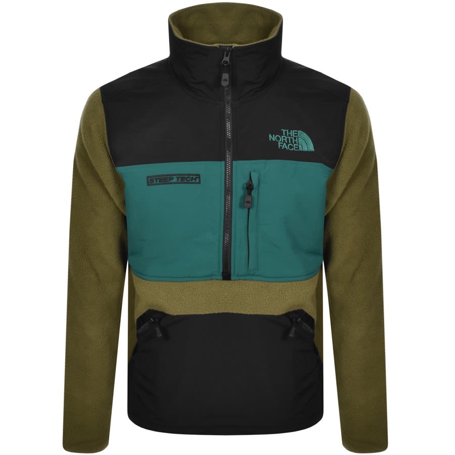 Alternative Image for ProductThe North Face Steep Tech Half Zip Fleece Green1